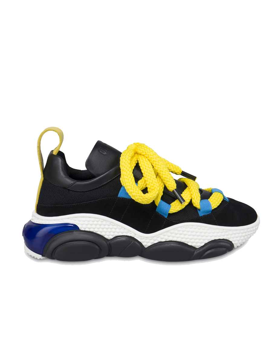 MOSCHINO TEDDY BEAR-SOLE SNEAKERS WITH