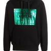 VERSACE JEANS COUTURE METALLIC LOGO-PRINT SWEATSHIRT